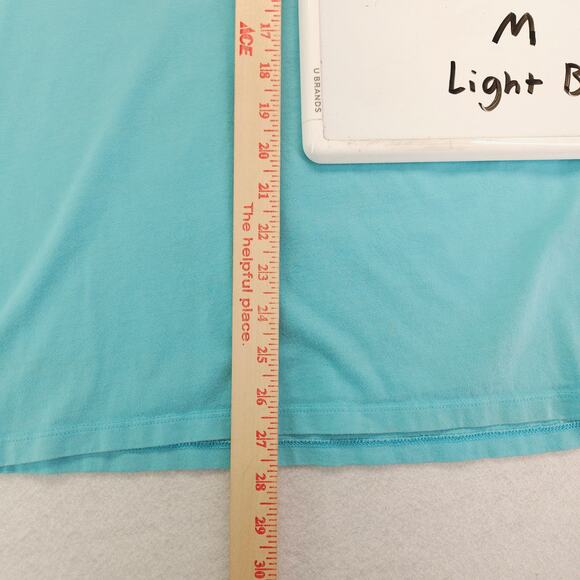 Vineyard Vines Short Sleeve Crew Neck Pocketed T-Shirt Mens Size M Light Blue - Picture 8 of 9